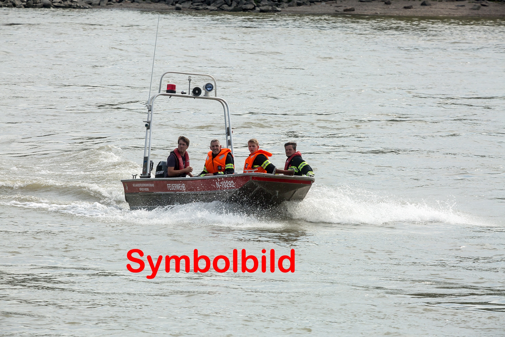 Technischer Einsatz T1 Boot in Notlage